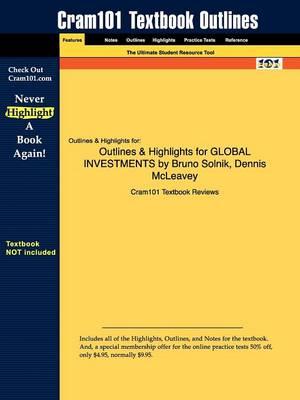 Studyguide for Global Investments by Solnik, Bruno, ISBN 9780321527707