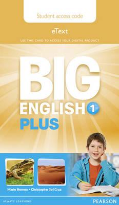 Big English Plus 1 Pupil's eText Access Card