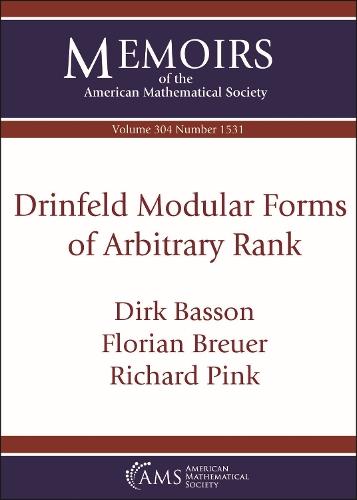 Drinfeld Modular Forms of Arbitrary Rank