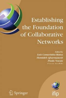 Establishing the Foundation of Collaborative Networks: IFIP TC 5 Working Group 5.5 Eighth IFIP Working Conference on Virtual Enterprises September 10-12, 2007, Guimaraes, Portugal