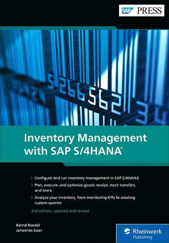 Inventory Management with SAP S/4HANA