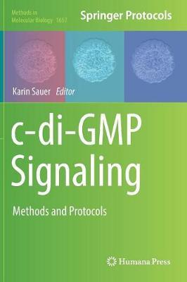 c-di-GMP Signaling: Methods and Protocols