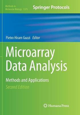 Microarray Data Analysis: Methods and Applications