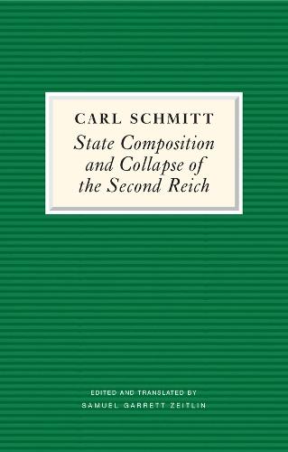 State Composition and Collapse of the Second Reich: The Victory of the Bourgeois Citizen over the Soldier