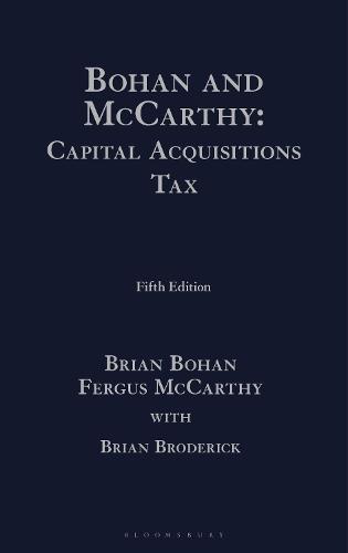 Bohan and McCarthy: Capital Acquisitions Tax