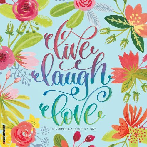 Live, Laugh, Love 2026 12 X 12 Wall Calendar