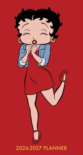 Betty Boop 2-Year 2026-27 3.5 X 6.5 Monthly Pocket Planner