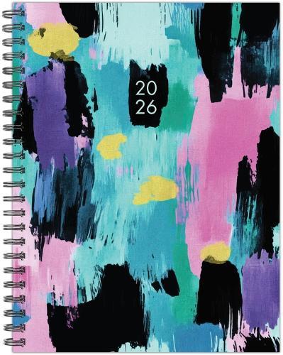 Abstract Art 2026 6.5 X 8.5 Weekly Monthly Softcover Planner