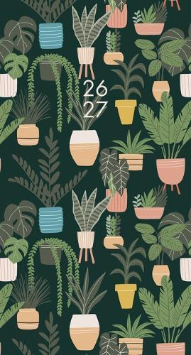 Cactus 2-Year 2026-27 3.5 X 6.5 Monthly Pocket Planner