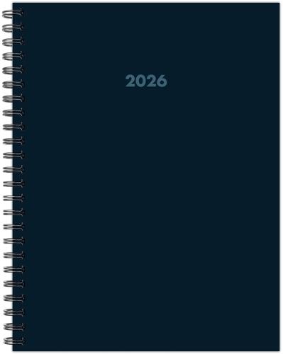 Basic Blue 2026 6.5 X 8.5 Weekly Monthly Softcover Planner