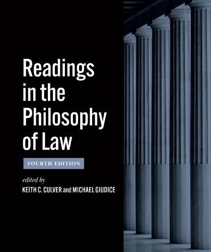 Readings in the Philosophy of Law – Fourth Edition