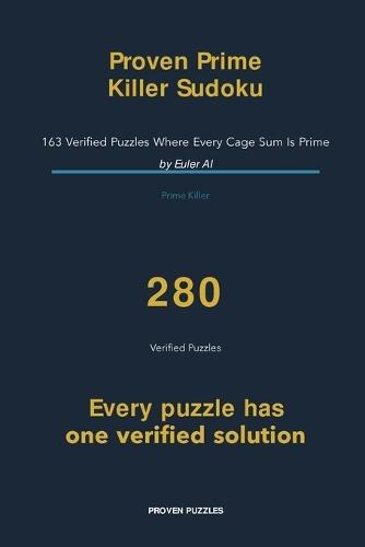 Proven Prime Killer Sudoku