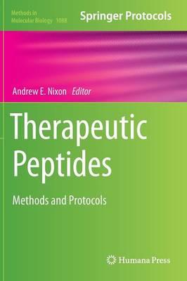 Therapeutic Peptides: Methods and Protocols
