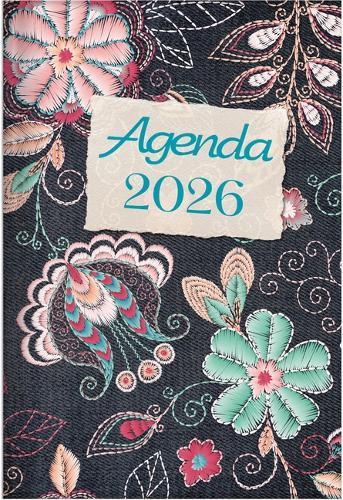 The Treasure of Wisdom - 2026 Daily Agenda - Floral Embroidery: A Daily Calendar, Schedule, and Appointment Book with an Inspirational Quotation or Bible Verse for Each Day of the Year
