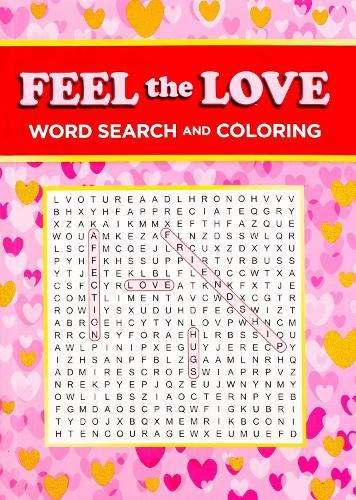 Feel the Love Word Search and Coloring