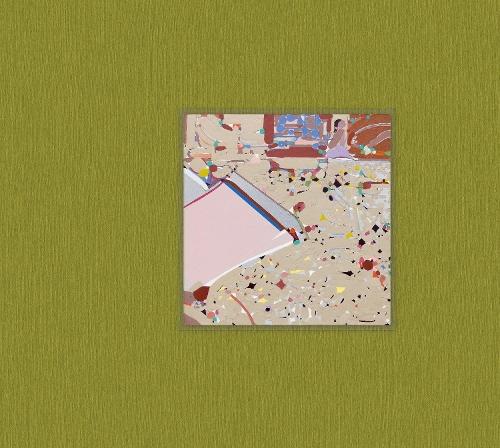 A landscape shredded