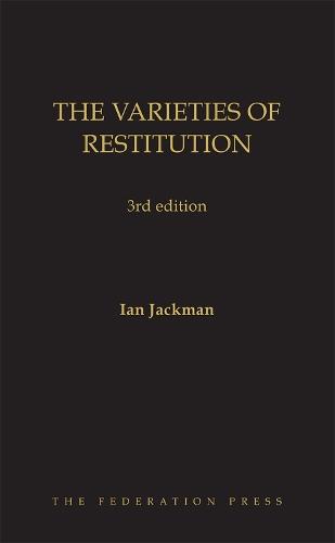 The Varieties of Restitution