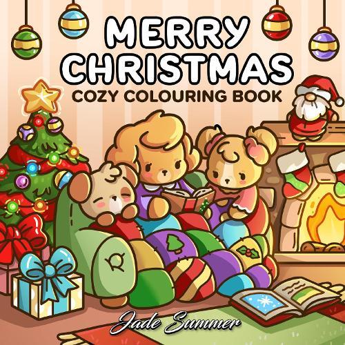 Merry Christmas: Cozy colouring book