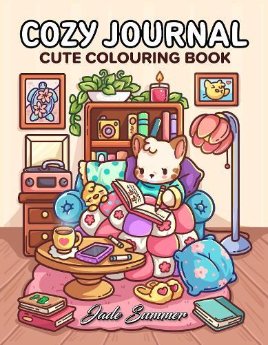 Cozy Journal: Cute colouring book