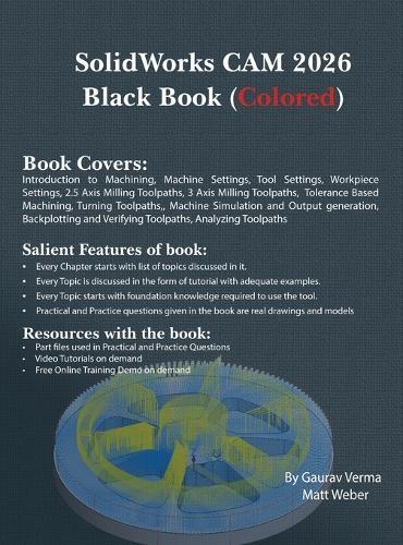 SolidWorks CAM 2026 Black Book: (Colored)