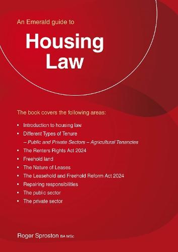 An Emerald Guide to Housing Law