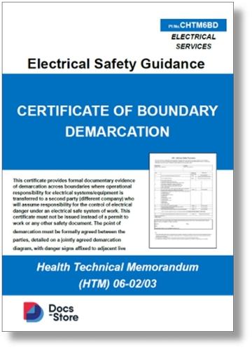 Boundary Demarcation HV/LV: HTM 06-02 Form