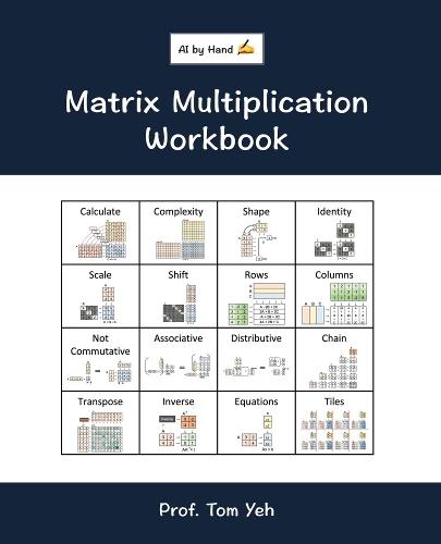 Matrix Multiplication Workbook: Fill-in-the-Blank Puzzles to Build Real Intuition by Hand