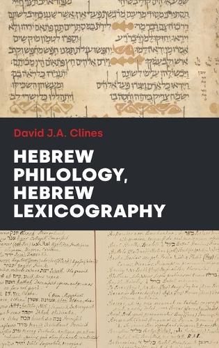 Hebrew Philology, Hebrew Lexicography