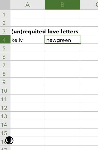 Unrequited Love Letters