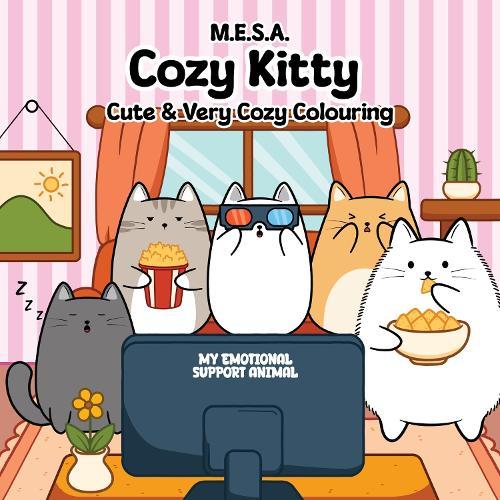Cozy Kitty: Cute & Very Cozy Colouring