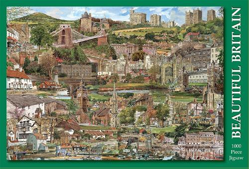Beautiful Britain: 1000 Piece Jigsaw Puzzle
