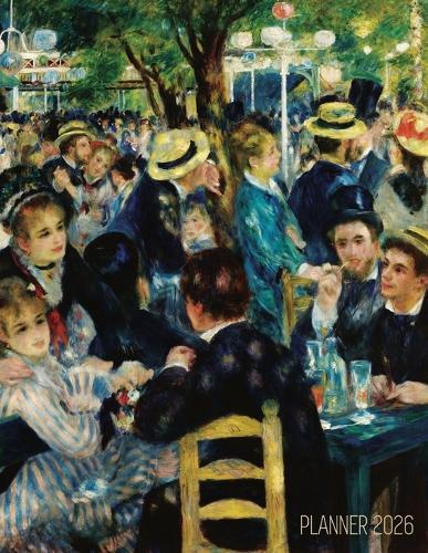 Renoir Daily Planner 2026: Dance at le Moulin de la Galette Painting Artistic Impressionism Art Organizer
