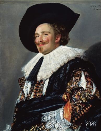 Frans Hals Planner 2026: The Laughing Cavalier Organizer Calendar Year January-December 2026 (12 Months) Dutch Baroque Art Painting