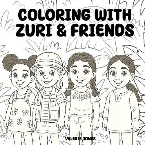 Coloring with Zuri & Friends