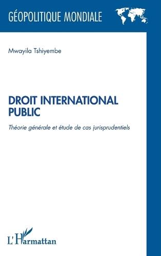 Droit international public: Théorie générale et étude de cas jurisprudentiels