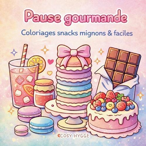 Pause gourmande: Coloriages Snacks mignons & faciles
