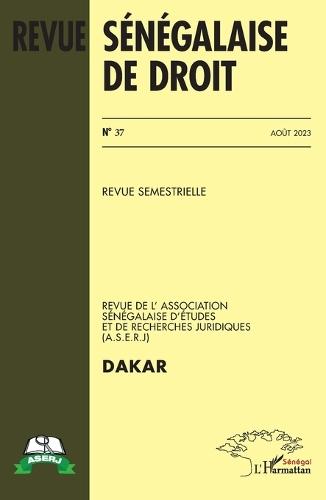 Revue Sénégalaise de Droit n° 37 Août 2023