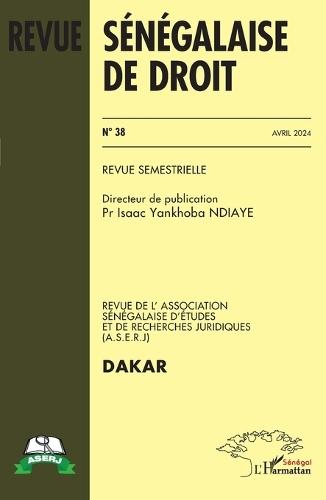 Revue Sénégalaise de Droit N° 38