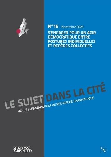S'engager pour un agir démocratique entre postures individuelles et repères collectifs