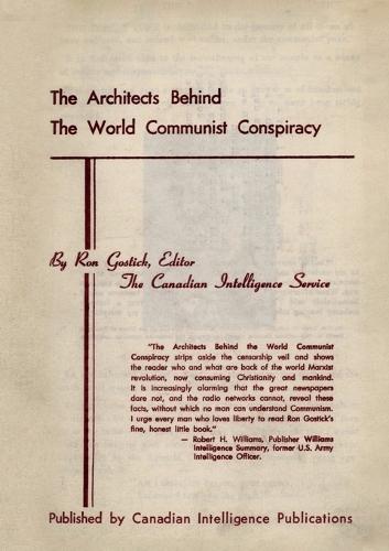The Architects Behind the World Communist Conspiracy