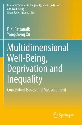 Multidimensional Well-Being, Deprivation and Inequality: Conceptual Issues and Measurement