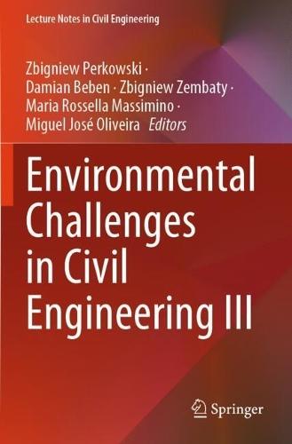 Environmental Challenges in Civil Engineering III