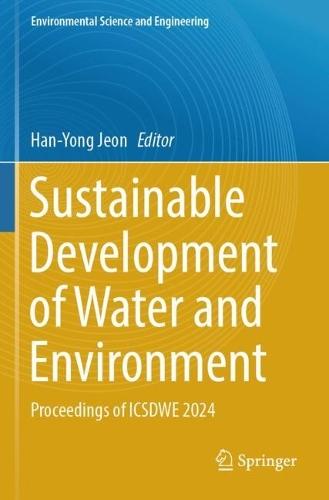 Sustainable Development of Water and Environment: Proceedings of ICSDWE 2024
