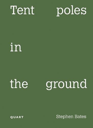Tent poles in the ground