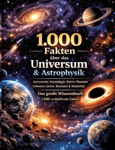 1.000 Fakten über das Universum & Astrophysik: Astronomie, Kosmologie, Sterne, Planeten, Schwarze Löcher, Raumzeit & Relativität Das große Wissensbuch 1.000 verblüffende Fakten