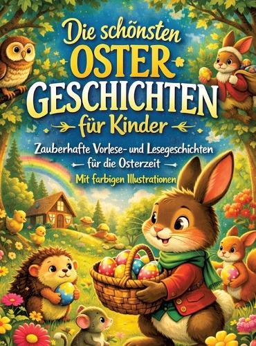 Die schönsten Ostergeschichten für Kinder: Zauberhafte Vorlese- und Lesegeschichten für die Osterzeit - mit farbigen Illustrationen
