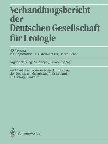 40. Tagung, 28. September–1. Oktober 1988, Saarbrücken