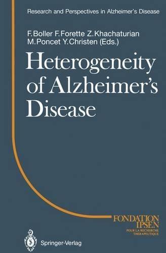 Heterogeneity of Alzheimer's Disease