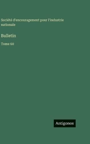 Bulletin: Tome 60