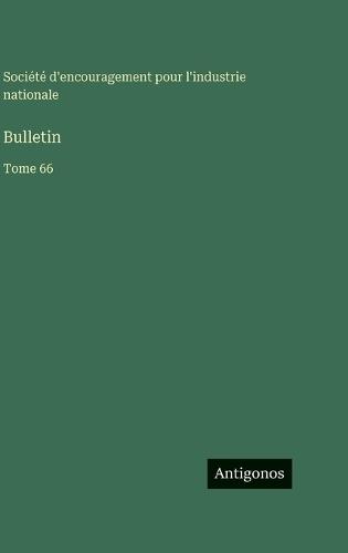 Bulletin: Tome 66